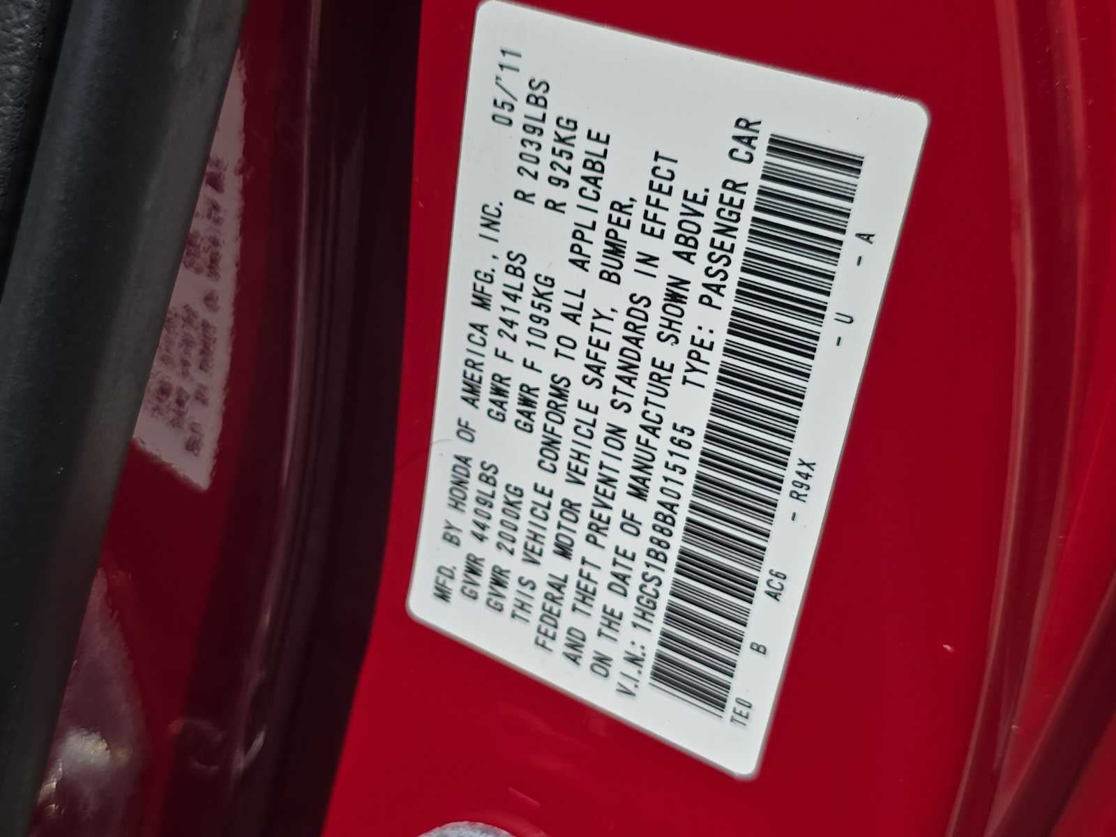 2011 Honda Accord EX-L