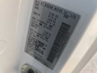 2021 Nissan NV200 Compact Cargo SV