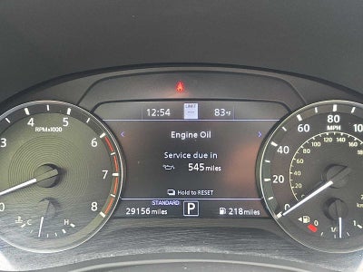 2022 INFINITI QX50 SENSORY