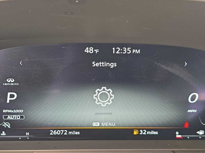 2025 INFINITI QX60 SENSORY