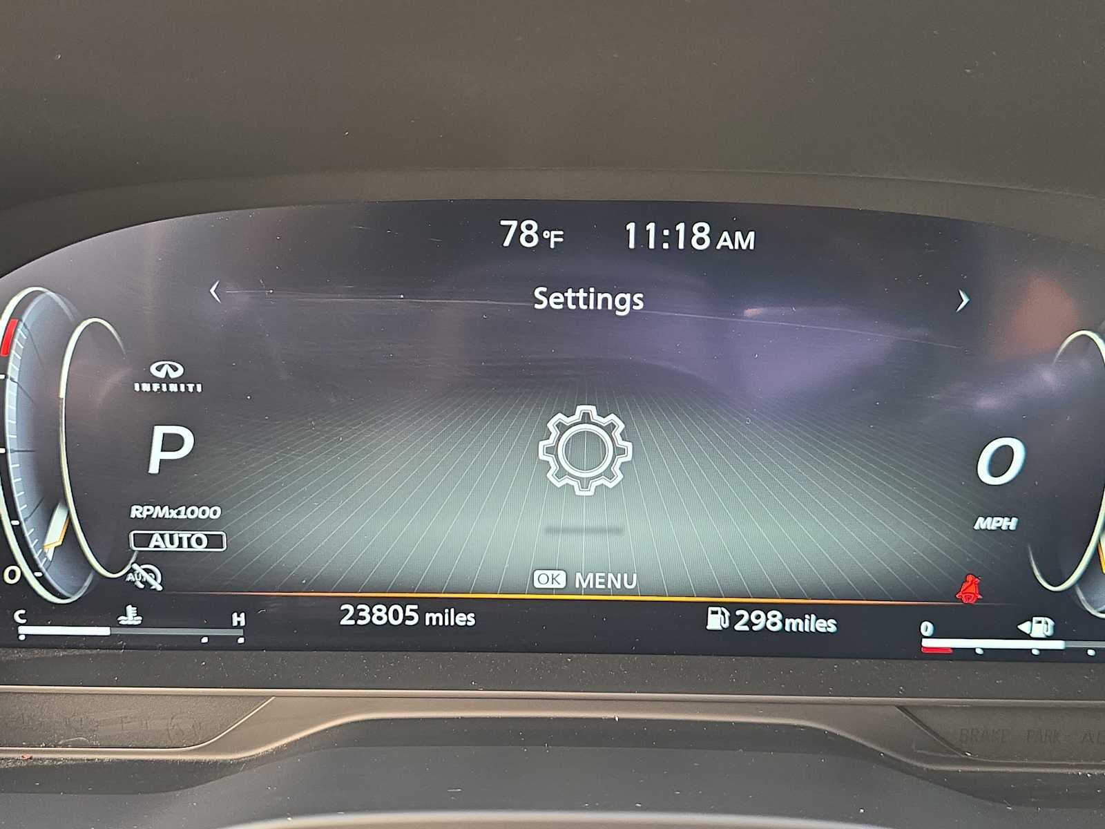 2025 INFINITI QX60 SENSORY