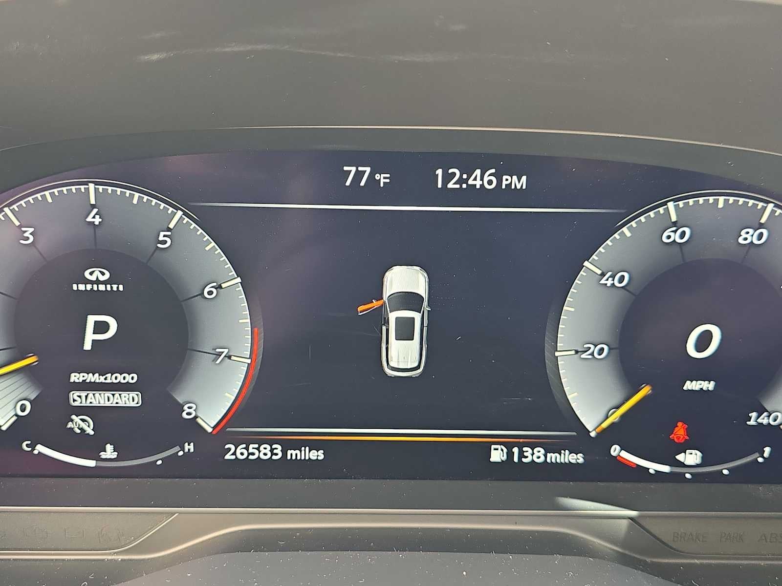 2023 INFINITI QX60 SENSORY