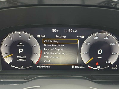2022 INFINITI QX60 SENSORY