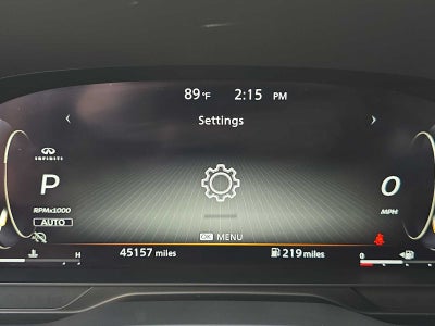 2022 INFINITI QX60 SENSORY