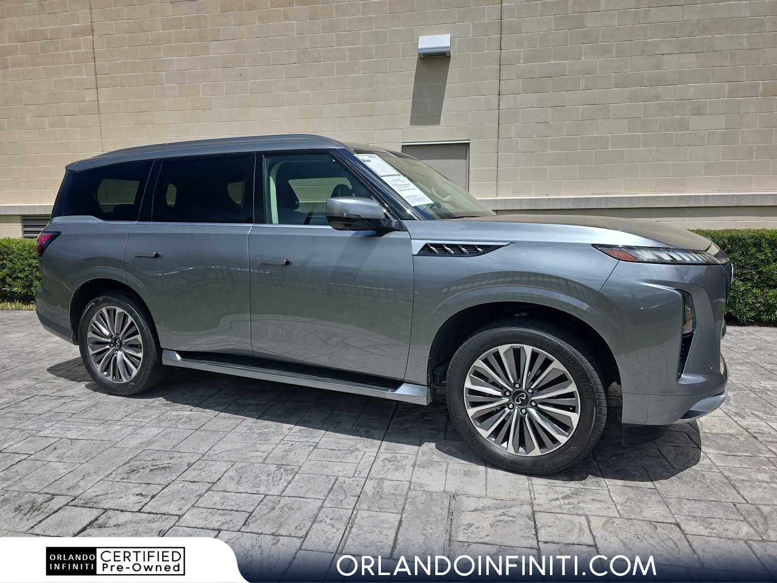 2025 INFINITI QX80 SENSORY