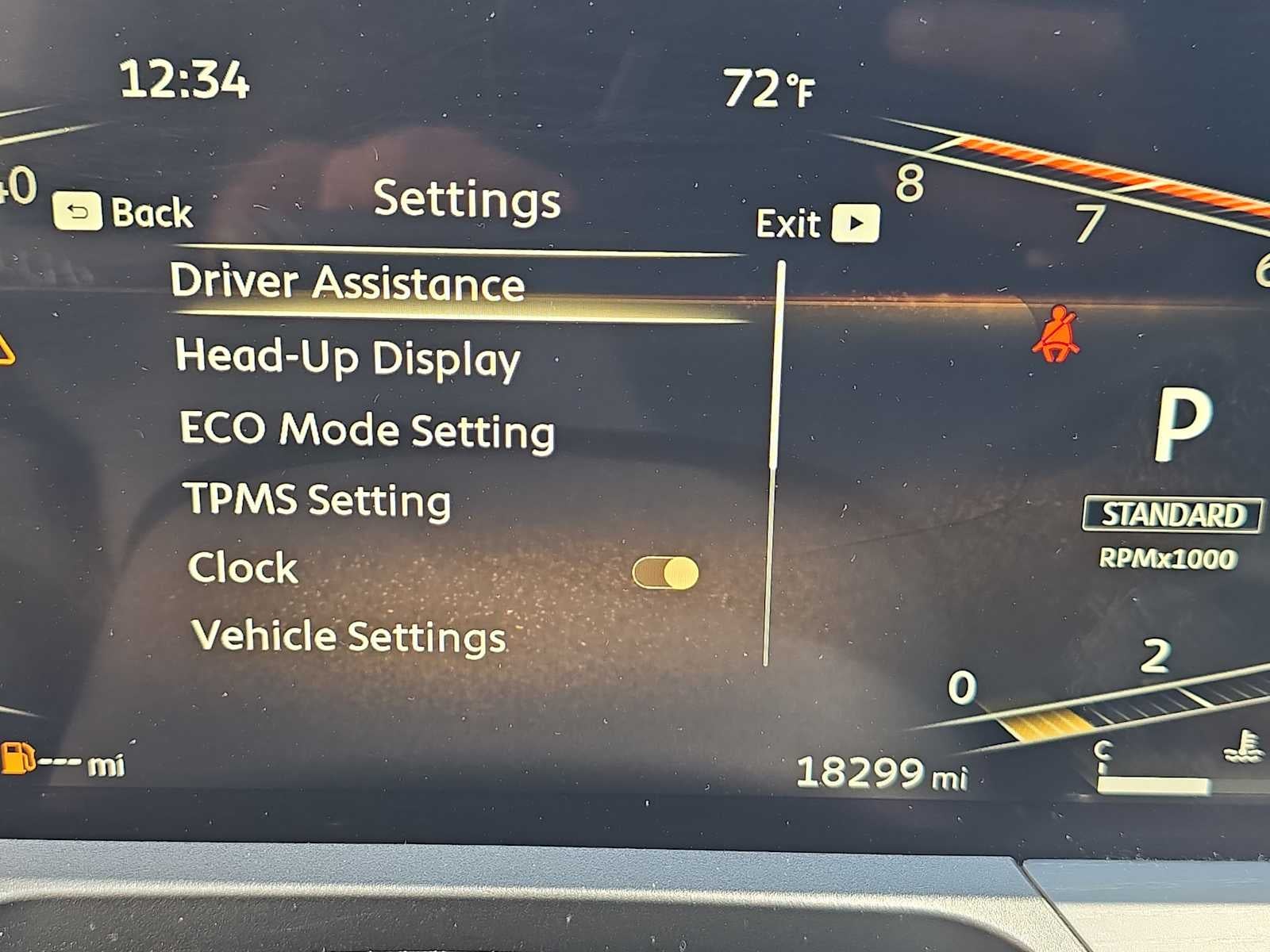 2025 INFINITI QX80 SENSORY