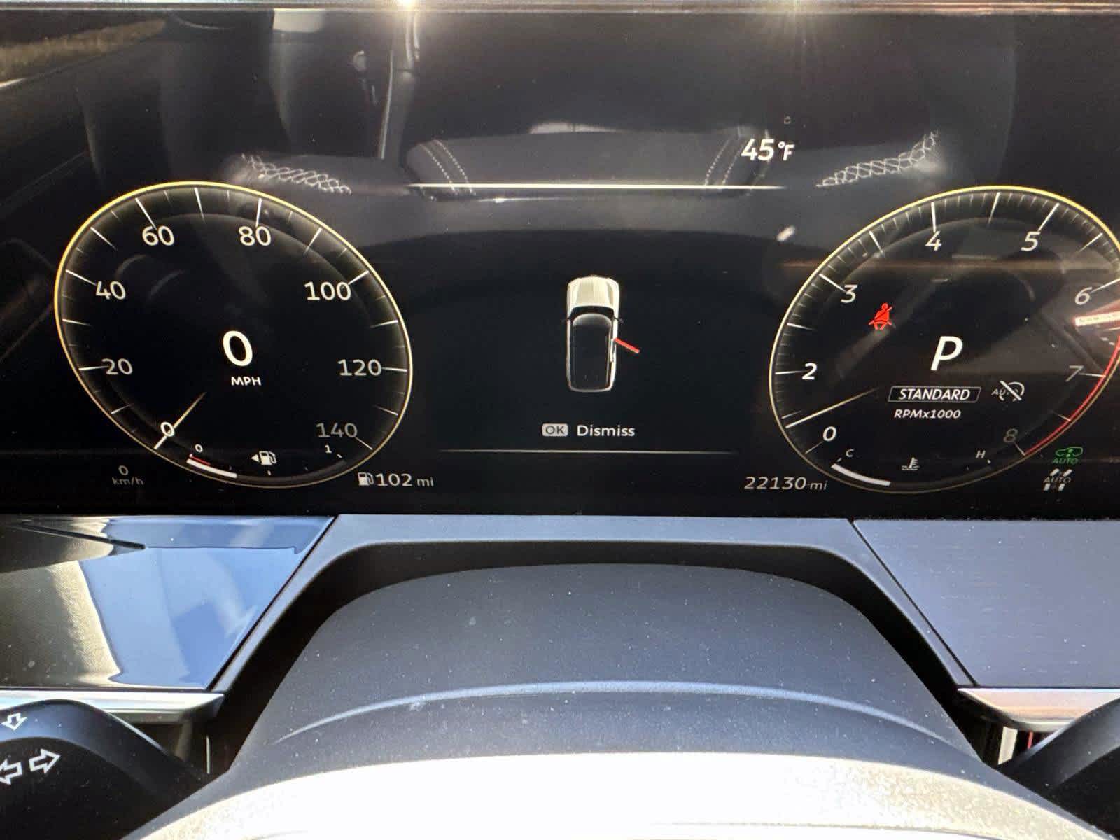 2025 INFINITI QX80 SENSORY