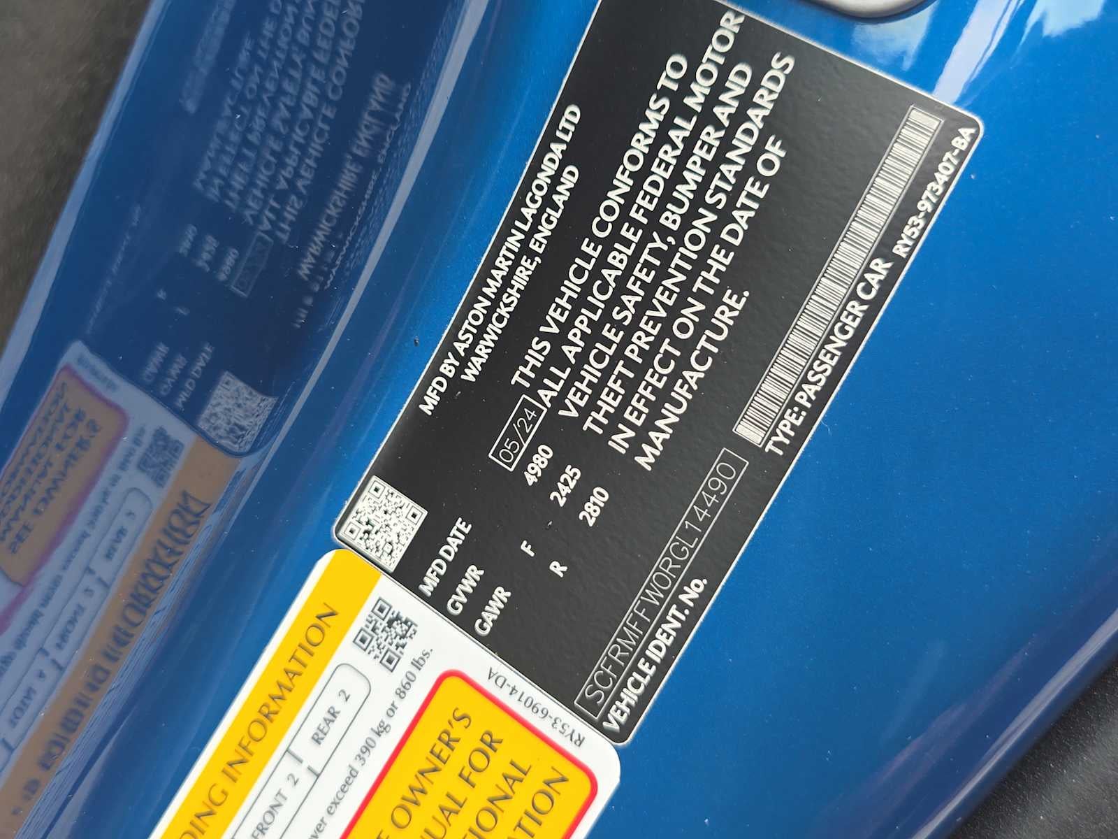 2024 Aston Martin DB12 Coupe