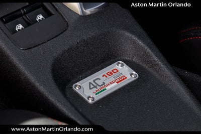 2015 Alfa Romeo 4C Launch Edition