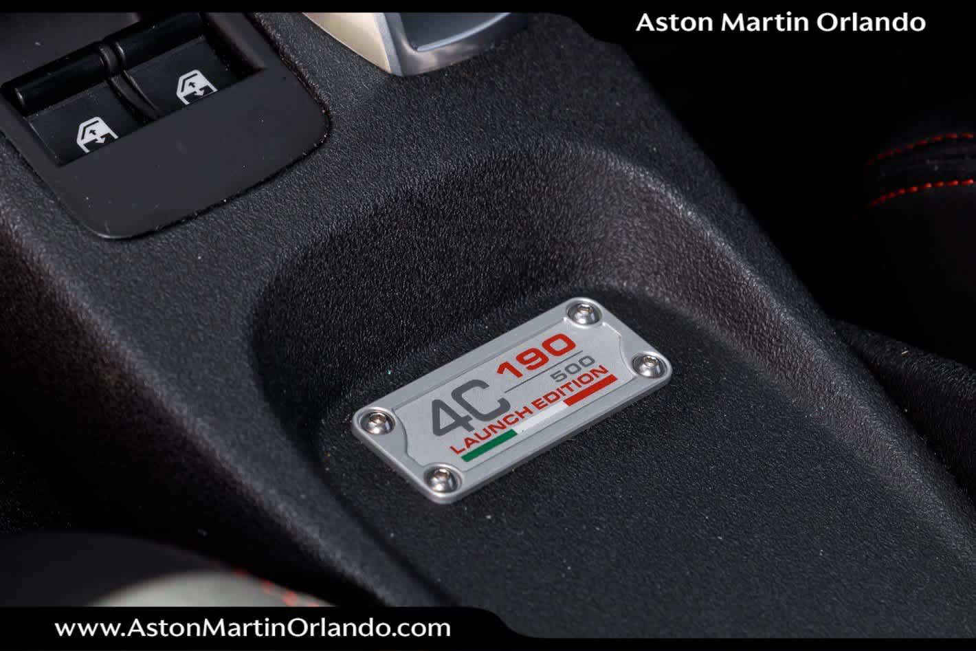 2015 Alfa Romeo 4C Launch Edition