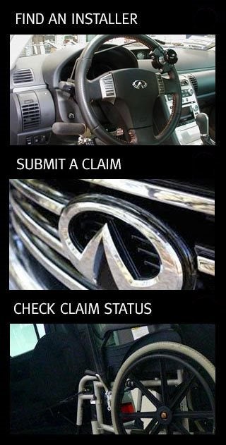 INFINITI Mobility Assist Program Steps